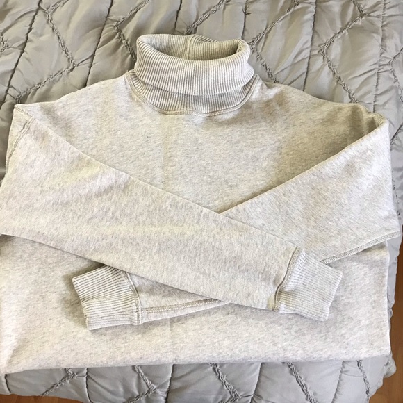 Woman’s Turtleneck Sweatshirt - Picture 1 of 8